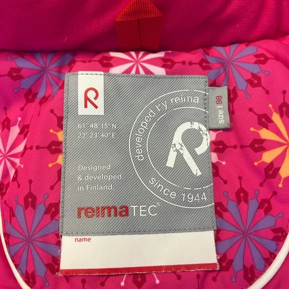 ReimaTec girls warm jacket - Picture 7 of 7